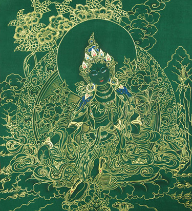 Tsegyalgar East Collective Practice: Green Tara
