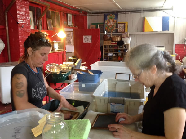 Paper-making for Holiday Cards and Gifts