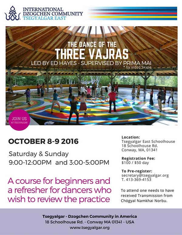 The Dance of the Three Vajras 