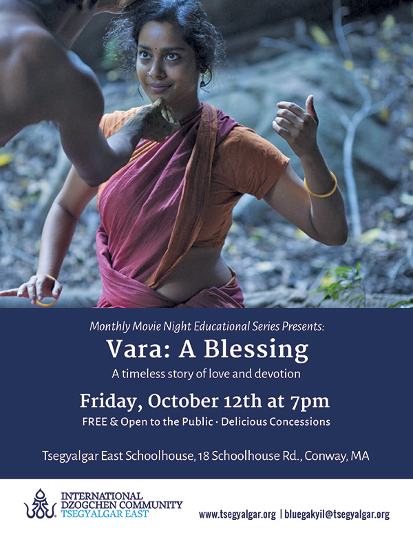 Monthly Movie Night Educational Series Presents - Vara: A Blessing