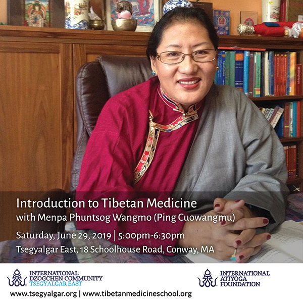 Introduction to Tibetan Medicine with Menpa Phuntsog Wangmo (Ping Cuowangmu)