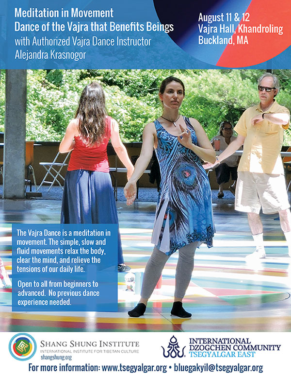 Dance of the Vajra that Benefits Beings with Alejandra Krasnogor